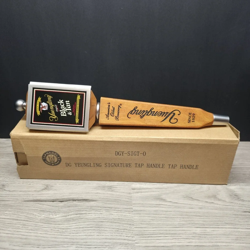 Yuengling Black & Tan Beer  3-Sided Beer Tap Handle - 13